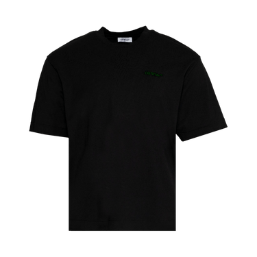 Off-White Moon Cam Arrow Skate Short-Sleeve Tee 'Black/Green'
