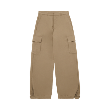 Off-White Emblem Drill Cargo Pant 'Beige/Beige'