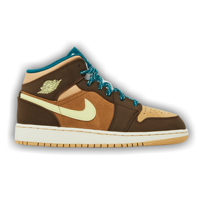 Air Jordan 1 Mid SE GS 'Cacao Wow'