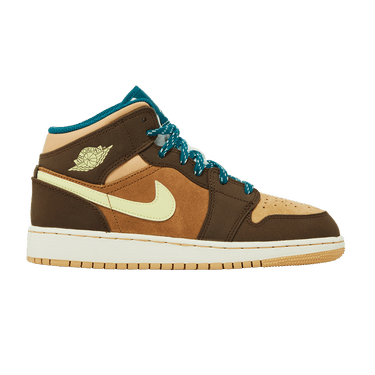 Air Jordan 1 Mid SE GS 'Cacao Wow'