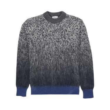 Off-White Mohair Degrade Arr Knit Crew 'Anthracite'