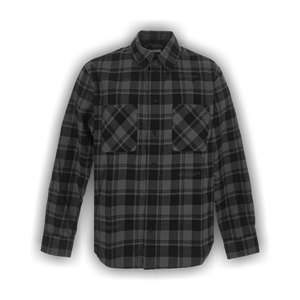Off-White Check Flannel Shirt 'Grey/Black'