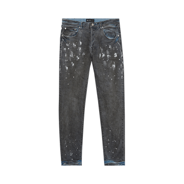PURPLE BRAND Slim Straight Jeans 'Painters Waxed Light Inidgo'