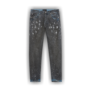 PURPLE BRAND Slim Straight Jeans 'Painters Waxed Light Inidgo'