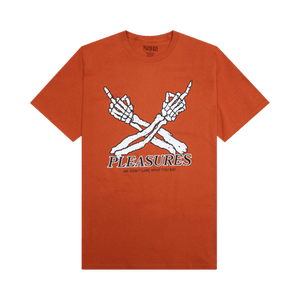 Pleasures Don't Care Tee 'Texas Orange'