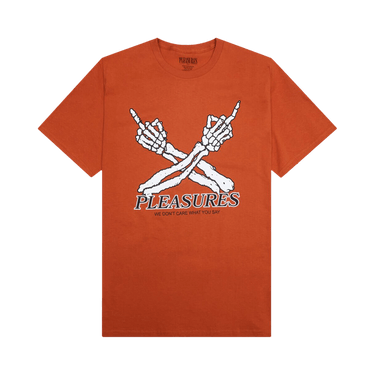 Pleasures Don't Care Tee 'Texas Orange'