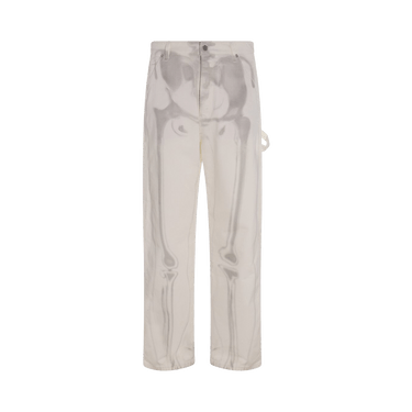 Off-White Body Scan Denim Over Carpenter Jeans 'White'