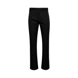 Off-White Emblem Wool Slim Zip Detail Pant 'Black/Black'