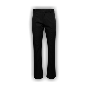 Off-White Emblem Wool Slim Zip Detail Pant 'Black/Black'
