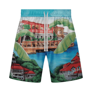Amiri Eden Rock Silk Short 'Multicolor'