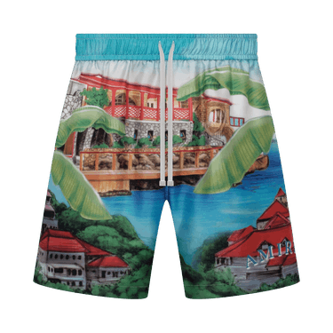 Amiri Eden Rock Silk Short 'Multicolor'