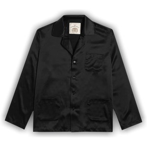 Gallery Dept. Silk Pajama Shirt 'Black'