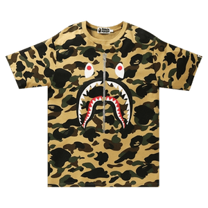 BAPE 1st Camo Shark Tee 'Yellow'