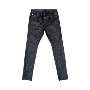 PURPLE BRAND Patent Film Denim 'Black'