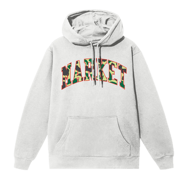 Market Reverse Duck Camo Hoodie 'Heather Grey'