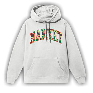 Market Reverse Duck Camo Hoodie 'Heather Grey'