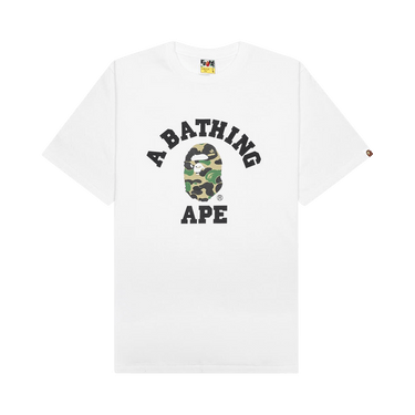 BAPE ABC Camo College 'White/Green'