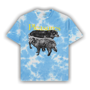 Pleasures Wet Dogs T-Shirt 'Blue Dye'