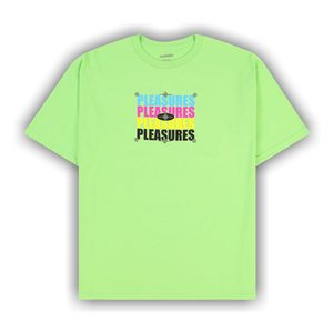 Pleasures CMYK T-Shirt 'Lime'