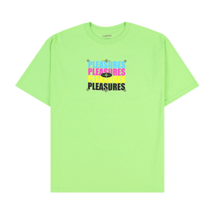 Pleasures CMYK T-Shirt 'Lime'