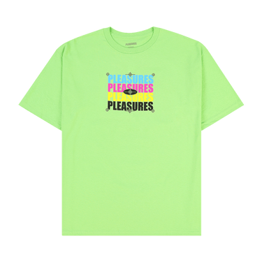 Pleasures CMYK T-Shirt 'Lime'