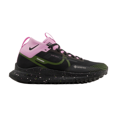 Nike Wmns React Pegasus Trail 4 GORE-TEX 'Black Pink Chlorophyll'