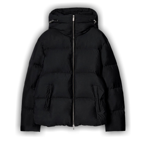 Off-White Patch Arrow Down Puffer 'Black/Black'