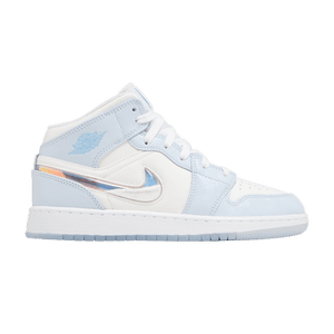 Air Jordan 1 Mid SE GS 'Glitter Swoosh'