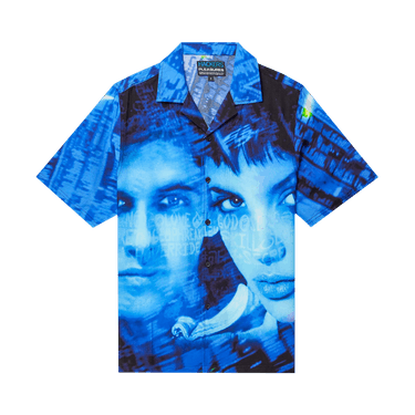 Pleasures Virus Rayon Button Down 'Black'