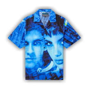 Pleasures Virus Rayon Button Down 'Black'