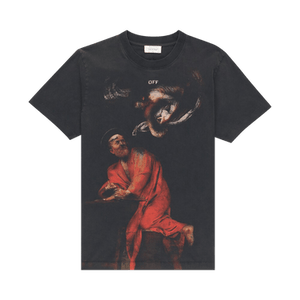 Off-White Saint Matthew Slim Short-Sleeve Tee 'Black/Multicolor'