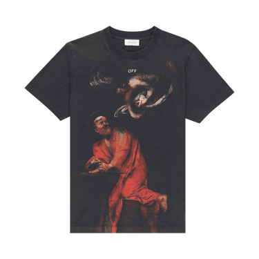 Off-White Saint Matthew Slim Short-Sleeve Tee 'Black/Multicolor'