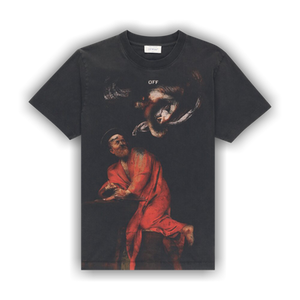 Off-White Saint Matthew Slim Short-Sleeve Tee 'Black/Multicolor'
