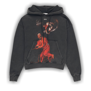 Off-White Saint Matthew Skate Hoodie 'Black/Multicolor'