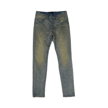 PURPLE BRAND Glitter Dirty Jeans 'Light Indigo'