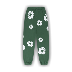 Denim Tears The Cotton Wreath Sweatpants 'Green'