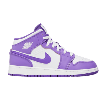 Air Jordan 1 Mid GS 'Purple Venom'