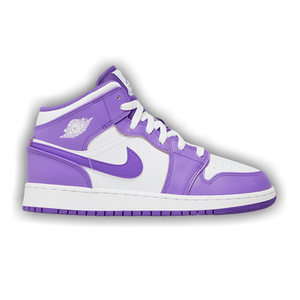 Air Jordan 1 Mid GS 'Purple Venom'