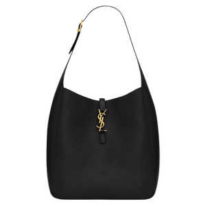 Saint Laurent Large Le 5 à 7 Leather Shoulder Bag 'Black'