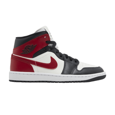 Wmns Air Jordan 1 Mid 'Black Toe'