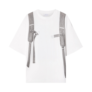 Off-White Backpack Skate Short-Sleeve Tee 'White/Black'