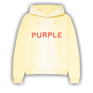 PURPLE BRAND French Terry PO Hoodie 'Yellow'