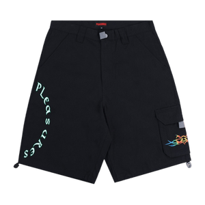 Pleasures Adventure Cargo Shorts 'Black'