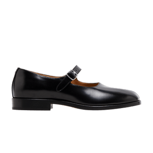 Maison Margiela Wmns Tabi Mary-Jane 'Black Polished Leather'