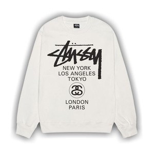 Stussy World Tour Crew 'Natural'