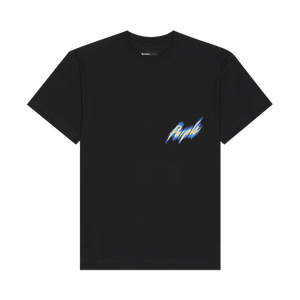 PURPLE BRAND Textured Jersey Short-Sleeve Tee 'Black'