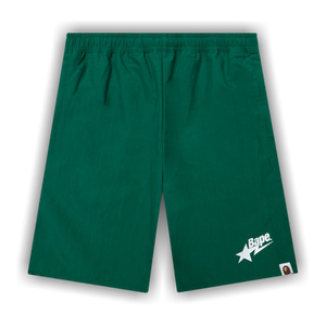 BAPE Sta Logo Beach Shorts 'Green'