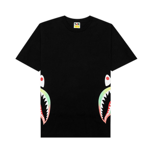 BAPE Gradation Side Shark Tee 'Black'