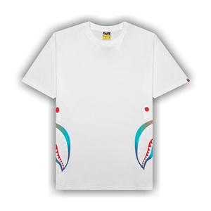 BAPE Gradation Side Shark Tee 'White'
