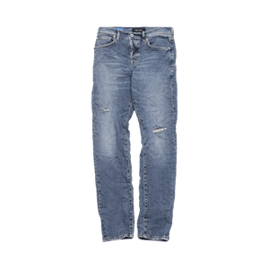 PURPLE BRAND Thrashed Tinted Jeans 'Mid Indigo'